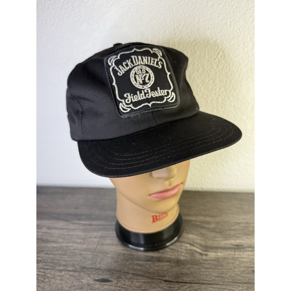 Vintage 80s Jack Daniels Field Tester Hat. Size Large.